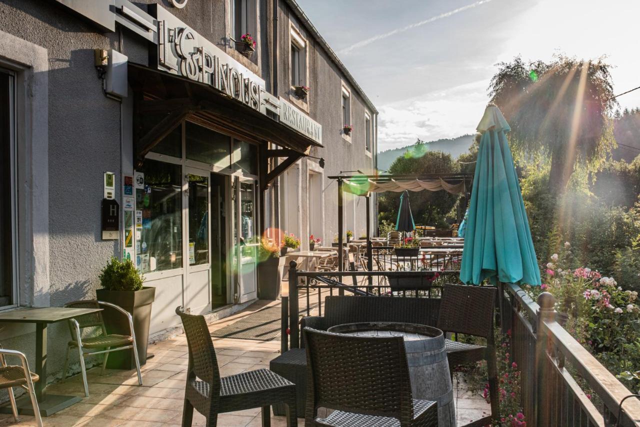 Logis Hotel Restaurant Auberge De L'Espinouse Fraisse-sur-Agout Exterior foto